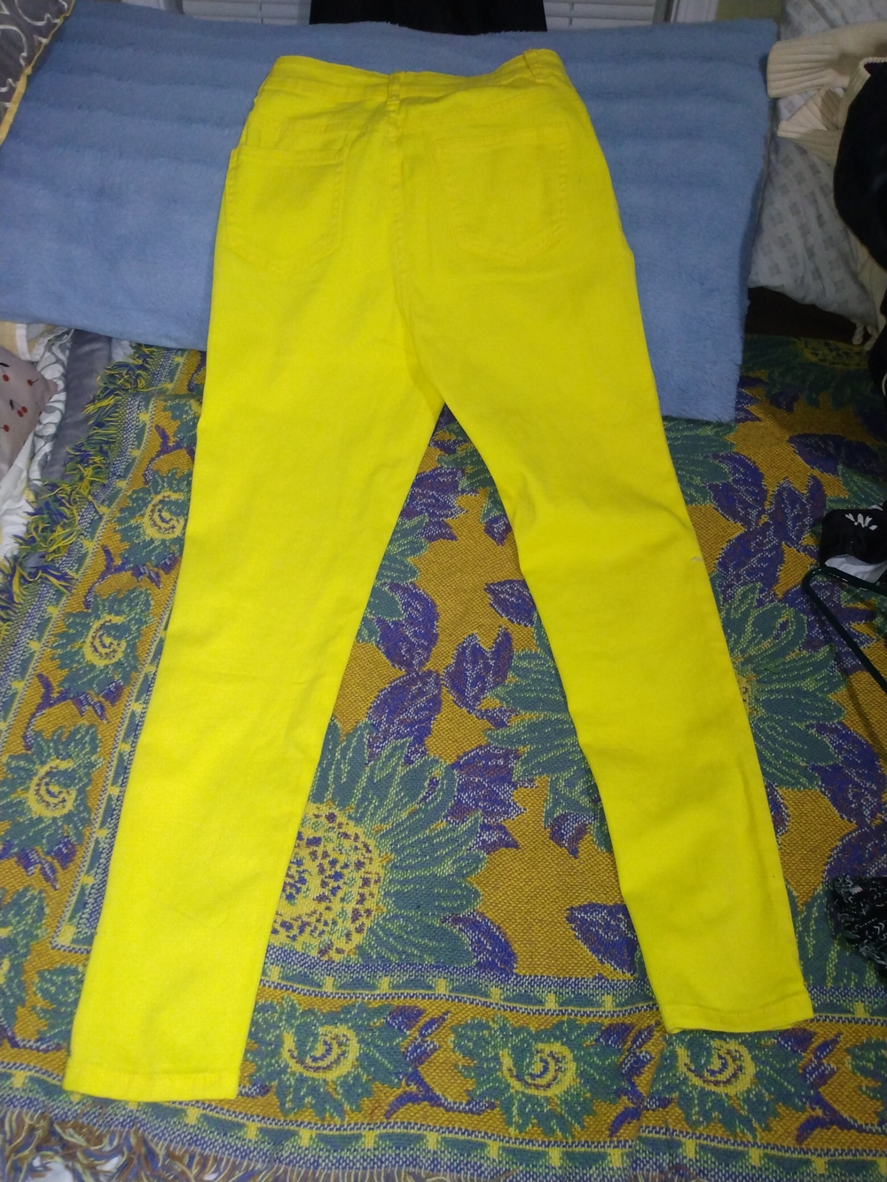Bright Yellow Women's Skinny Jeans